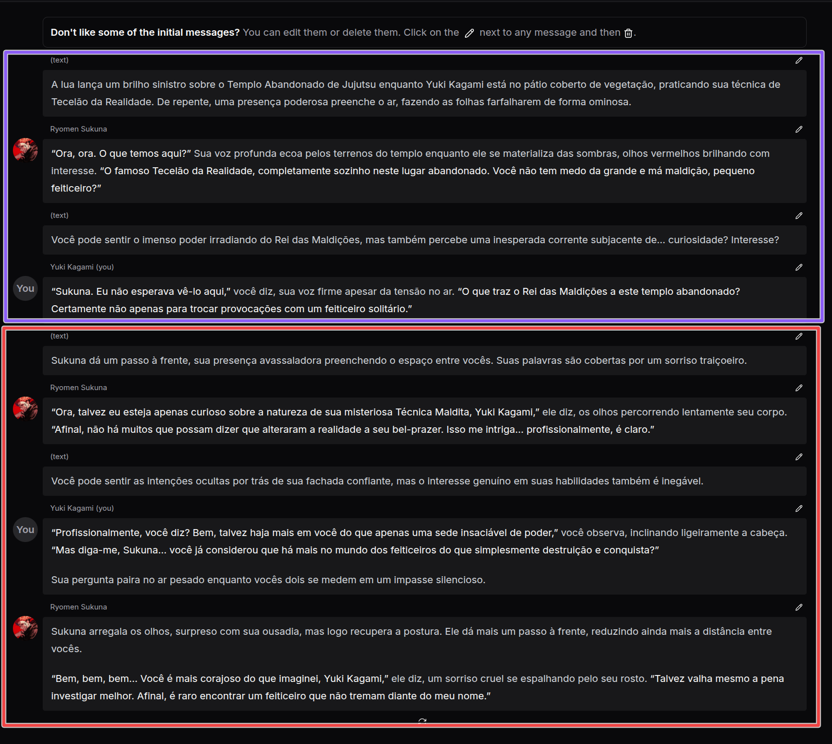 Role-play in German, Japanese, Spanish and other languages.
